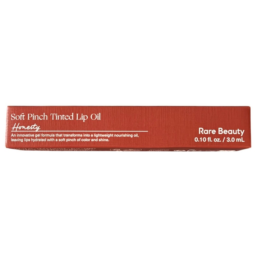 Rare Beauty Soft Pinch Tinted Lip Oil Honesty Brown Nude Hydrating Gloss Stain
